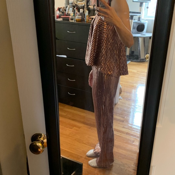 Sequined top and bottom set - Picture 3 of 10